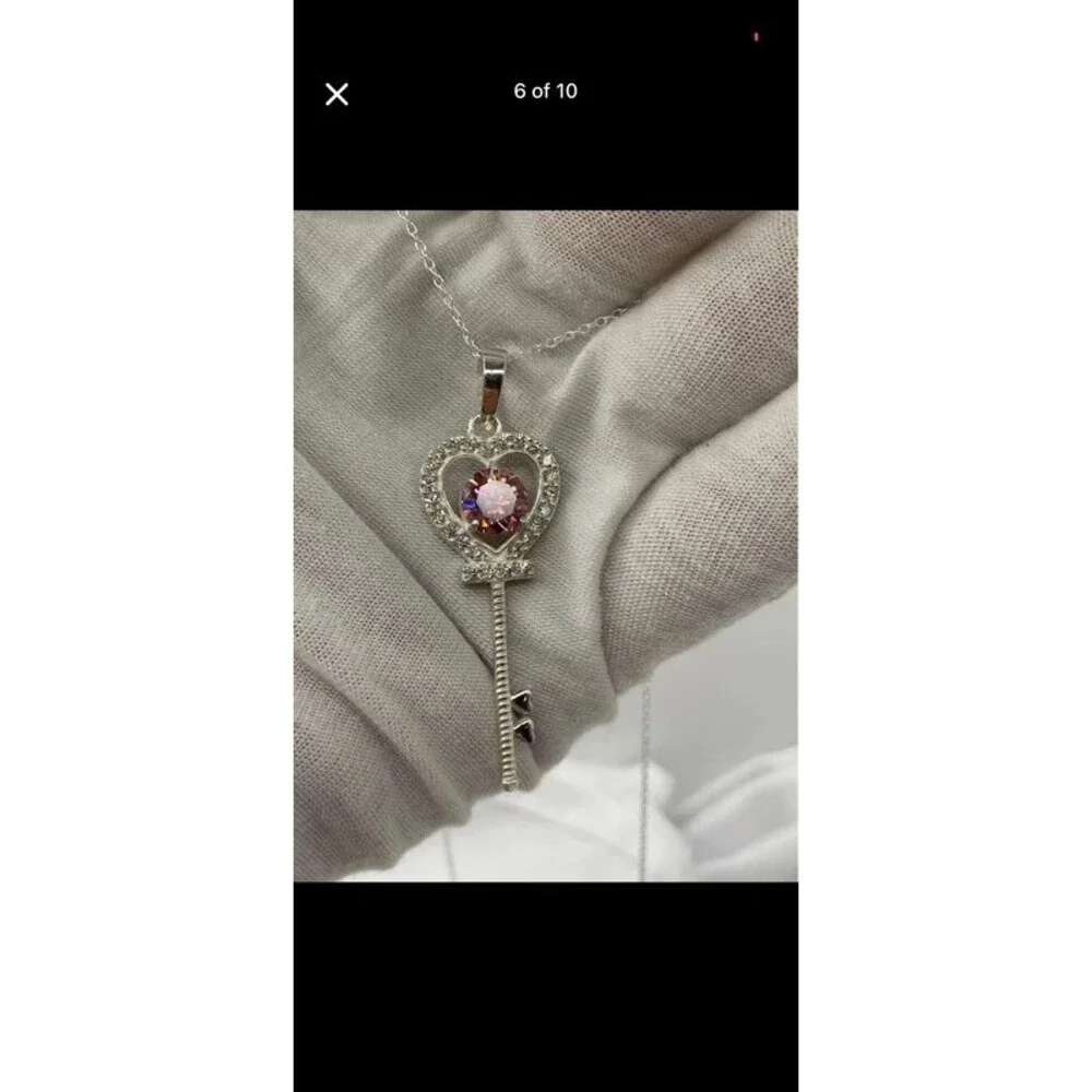 Certified Natural Pink Diamond Ring & Pendant Set - 2.00ct Each - GGIL